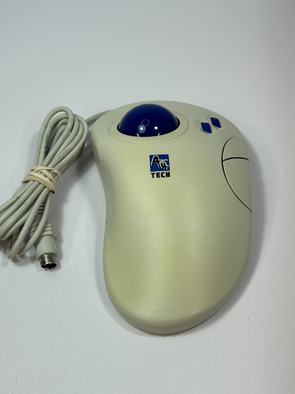 90s A4 Tech WWT-13 Scroll Track 4D TrackBall Large Mouse   EB-18920