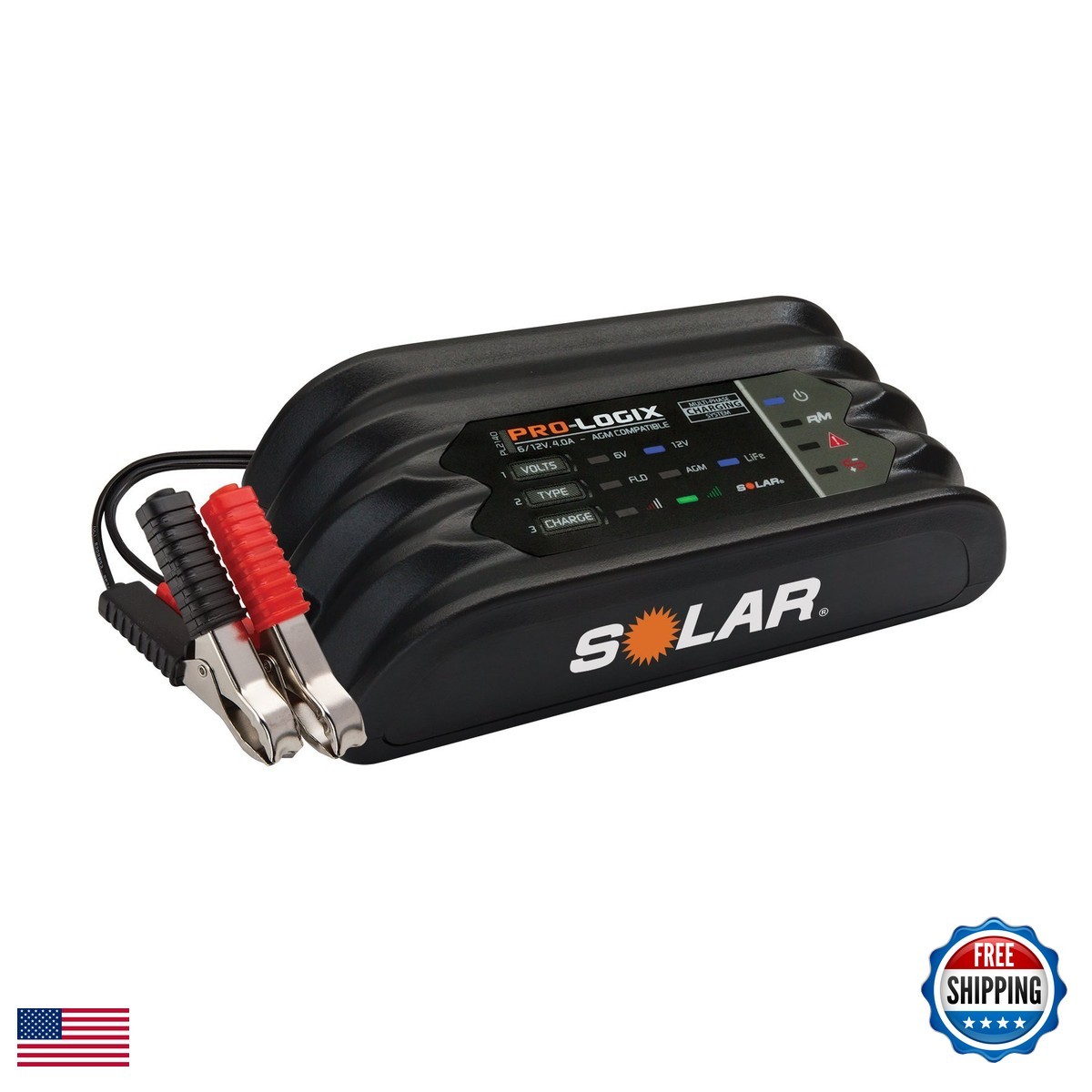 Clore Automotive PL2140 4-Amp Smart Battery Charger 6V/12V Maintainer