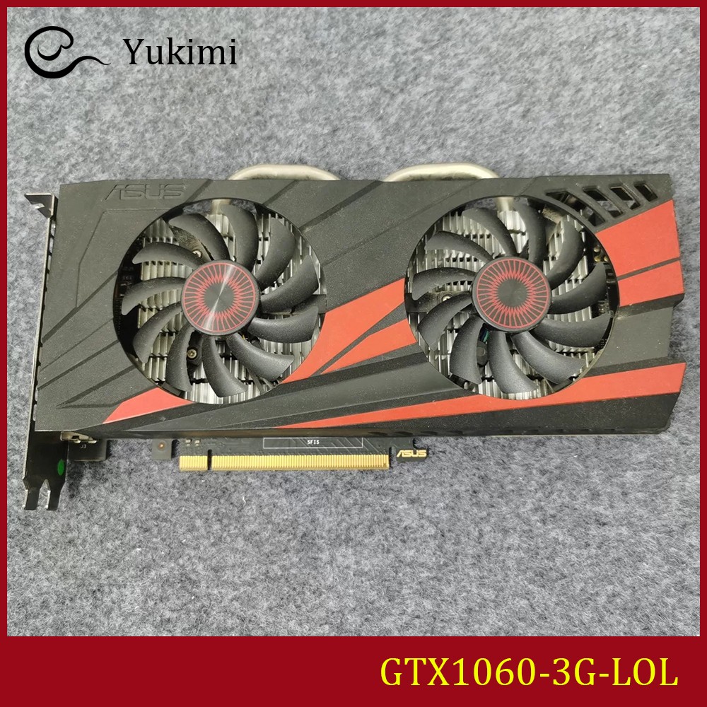FOR ASUS GTX1060-3G-LOL Video Graphics Card