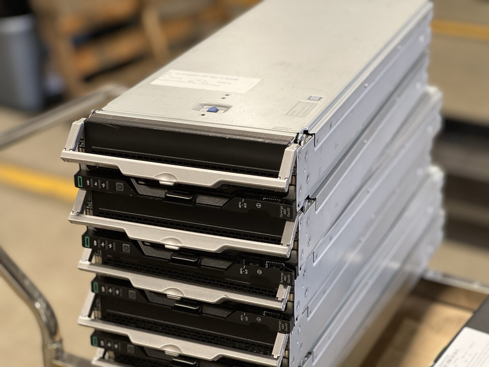 HPE Synergy 480 Gen 10 Blade Server-No RAM/HDD/Power Cable