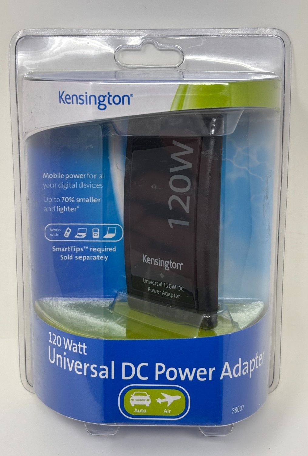 Kensington 120 Watt Universal DC Power Adapter Model 38007