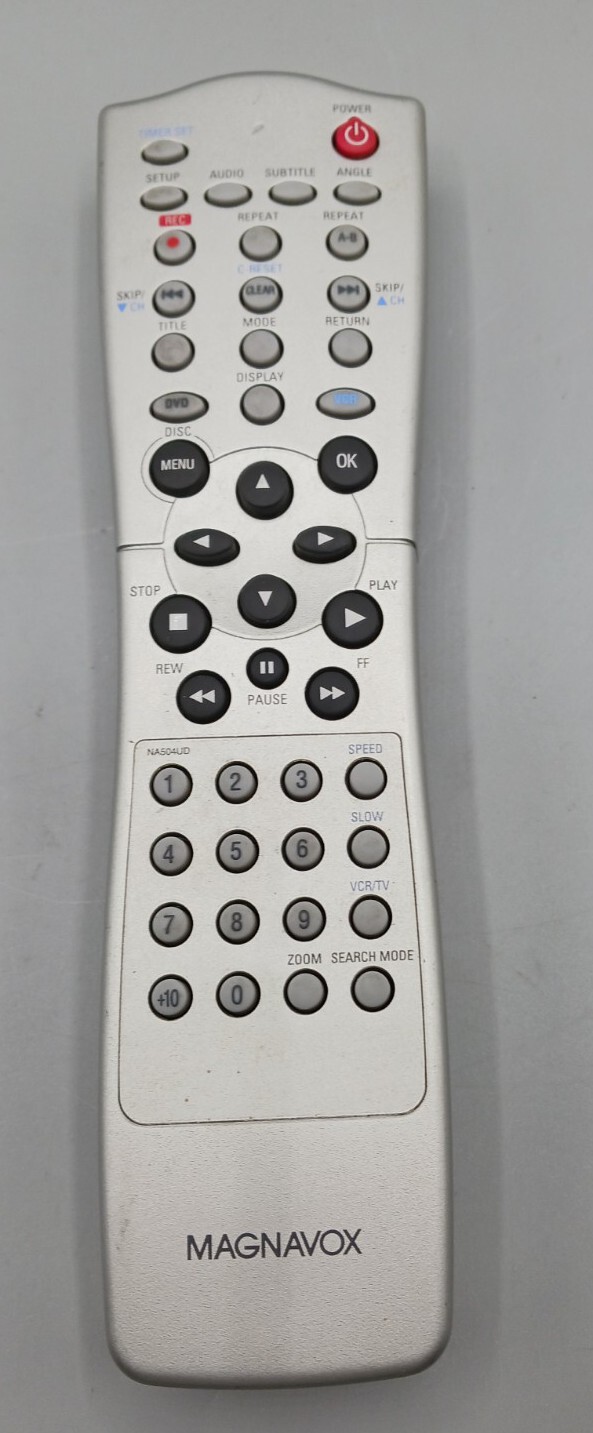 OEM Philips Magnavox Remote Control 483521837367 SMU3 - IECR6-1.5v -40C2529