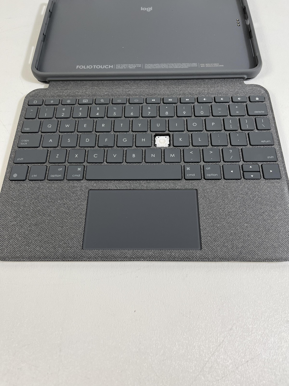 Logitech Flip Folio Keyboard Case 11-inch iPad Air, Graphite