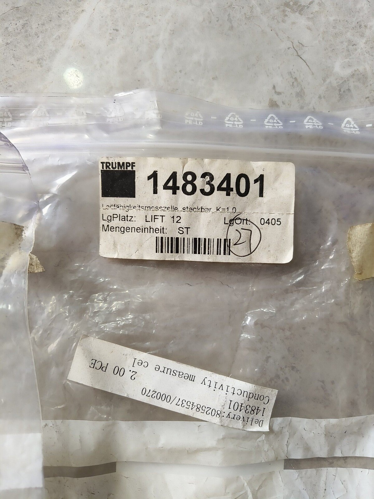 1PCS New GF 1483401 Sensor Fast transportation