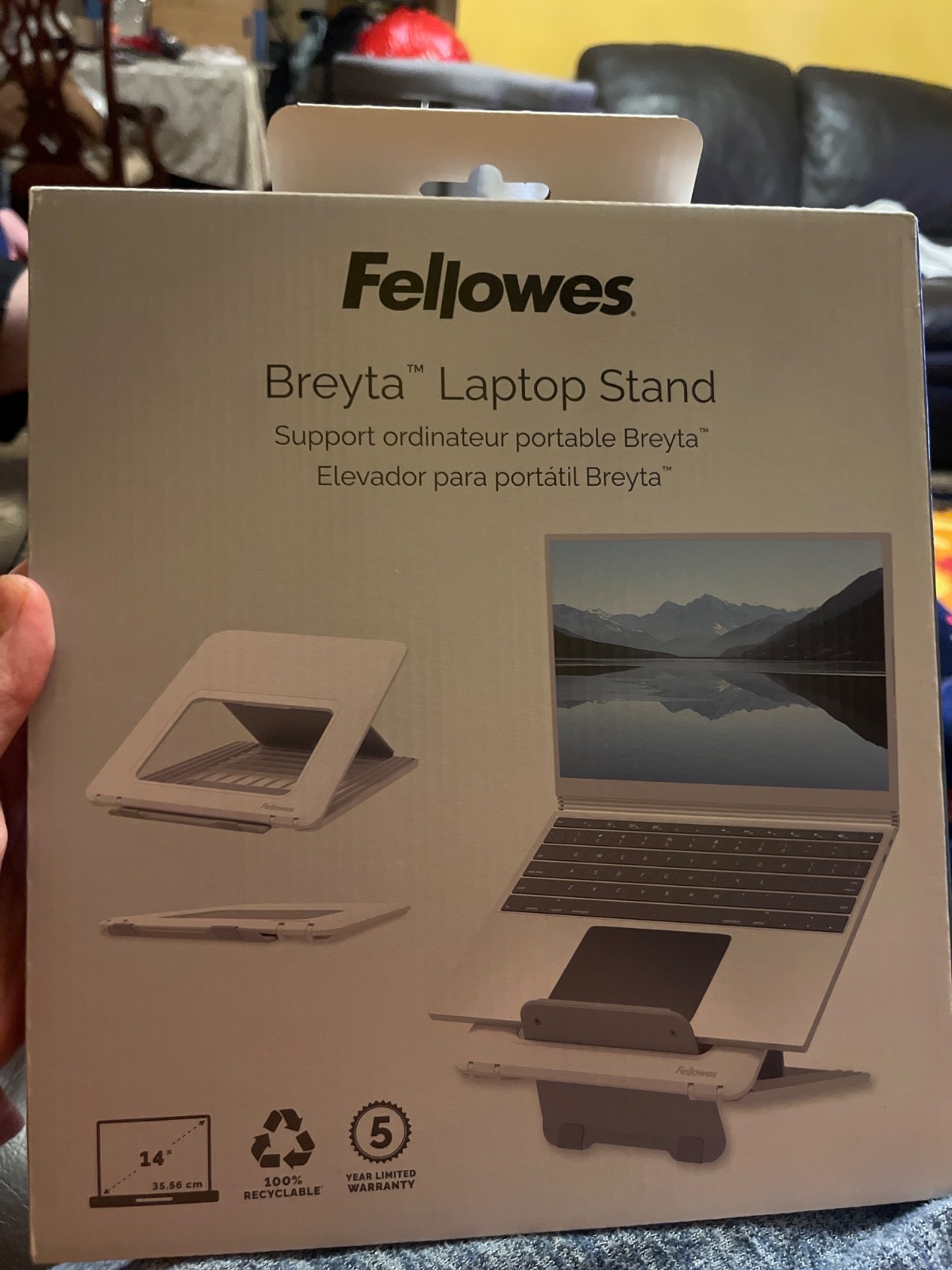 fellowes breyta laptop stand