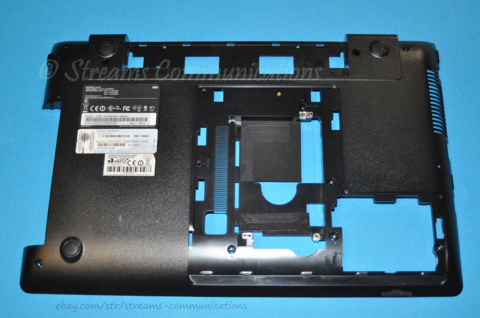 Samsung NP305E5A NP305E Laptop Bottom Case / Base Enclosure