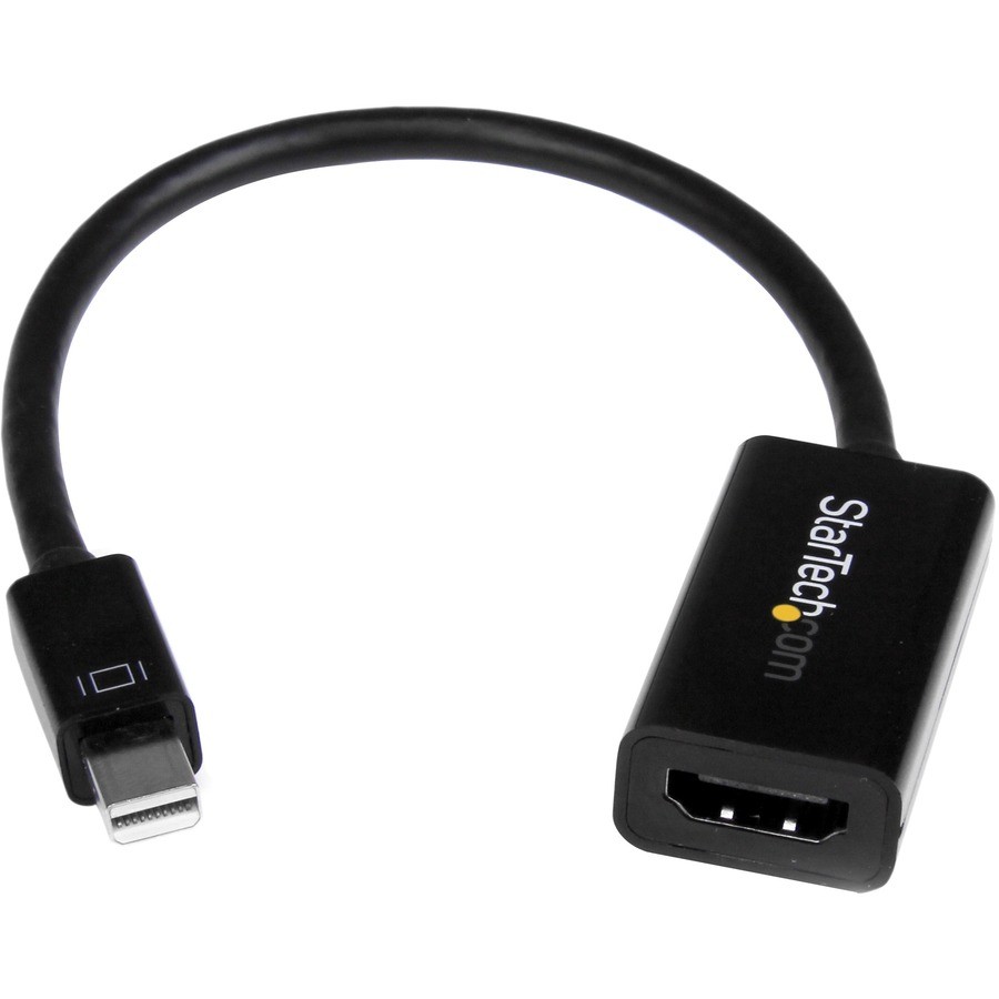 StarTech Mini DisplayPort to HDMI Adapter, Active Mini DP to HDMI Video