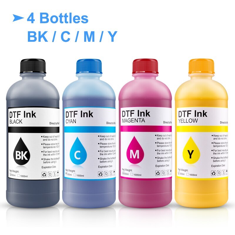  DTF Ink For DTF Film Printing For Epson DX5 DX7 5113 4720 I3200 1390 1430 F2100