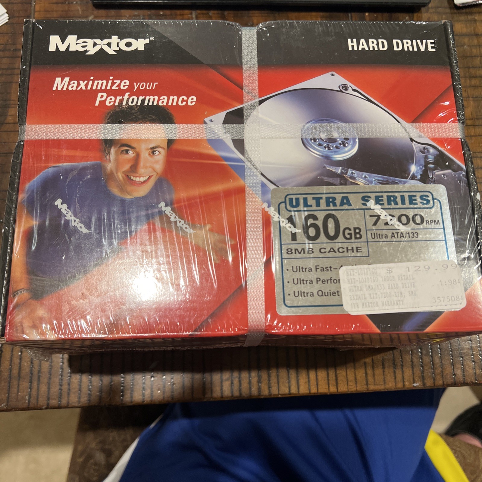 MAXTOR Ultra Series 160GB 7200 RPM Ultra ATA/133 Internal Hard Drive-NEW SEALED