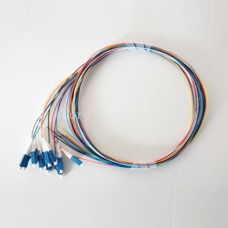 12 Fiber FC ST SC LC UPC SingleMode Bunch Fiber Optic Pigtail SM Optical Pigtail