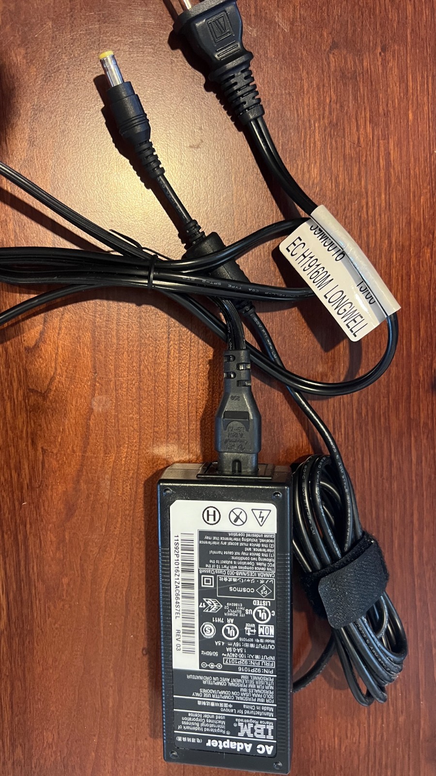 IBM AC Adapter 92P1016