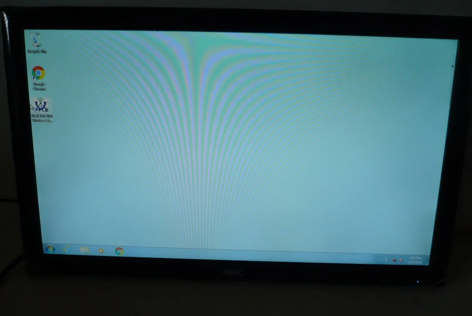 USED HKC N1812-13 Computer Monitor GRADE C, LIGHT USE, NO STAND
