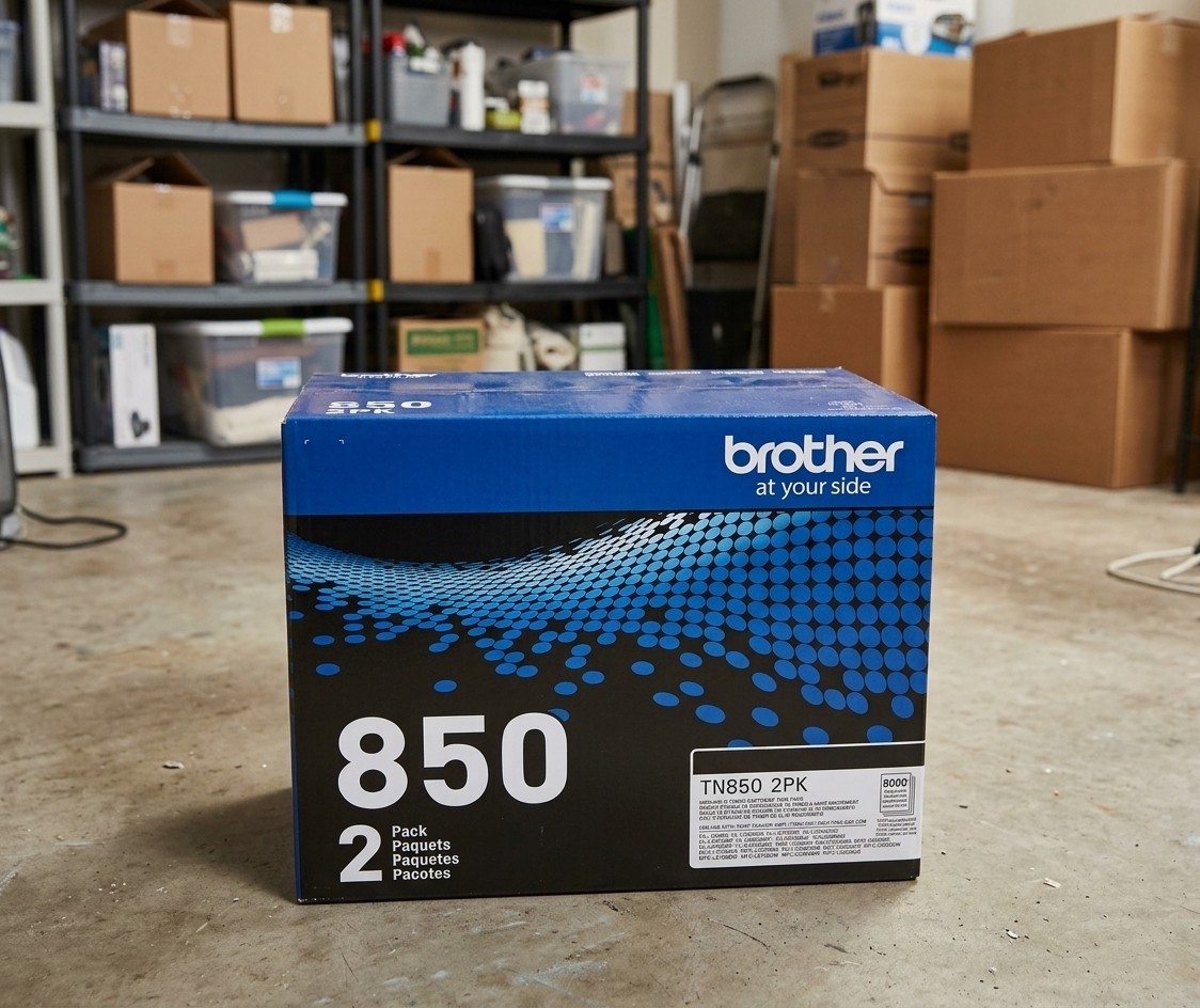 Brother TN850 Black Toner High Yield Cartridge 2 Pack - New ✅Sealed Box ✅