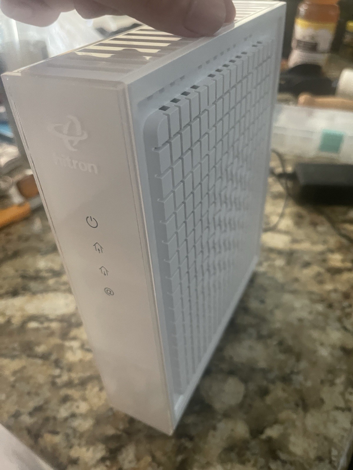 Hitron CODA56 DOCSIS 3.1 Cable Modem 2.5G Port White Xfinity Spectrum Cox