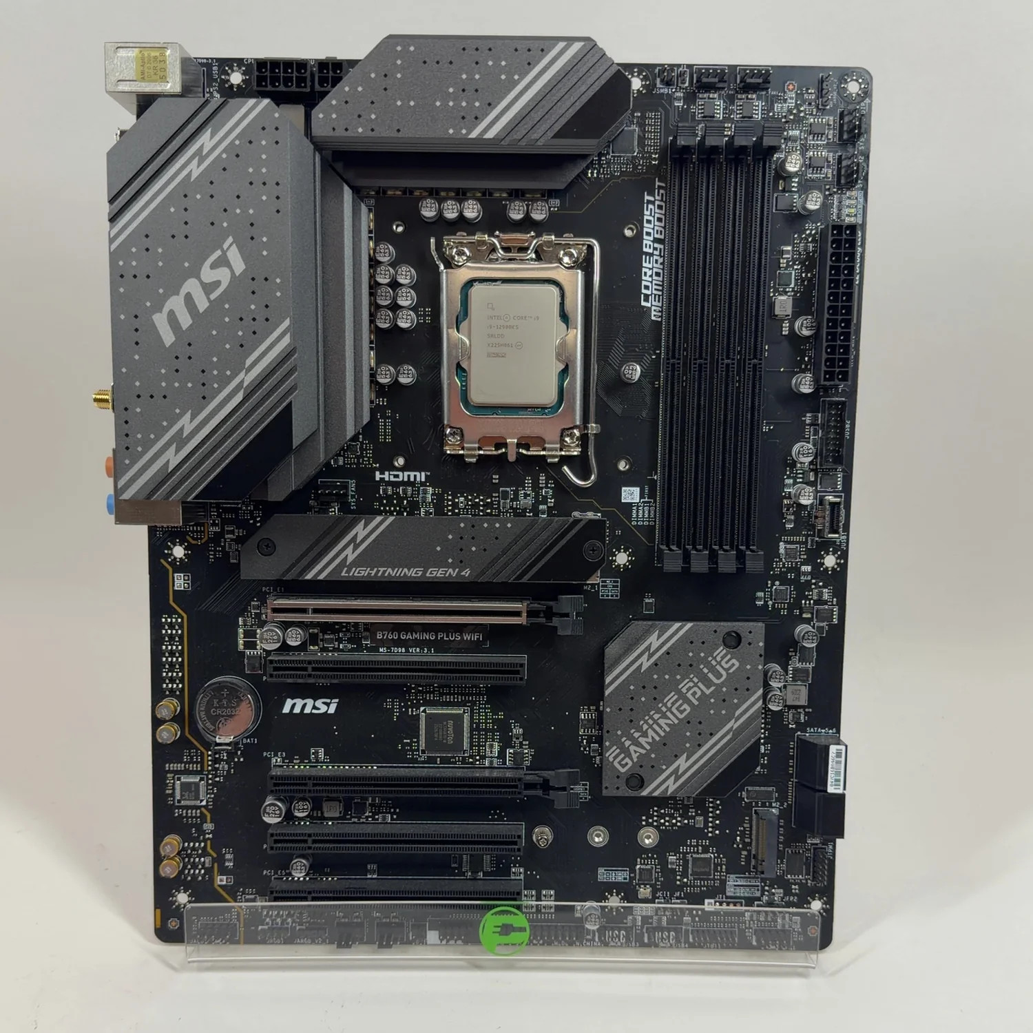 MSi B760 Gaming Plus WiFi LGA 1700 Intel Core i9-12900KS 16 Core 3.40GHz ATX