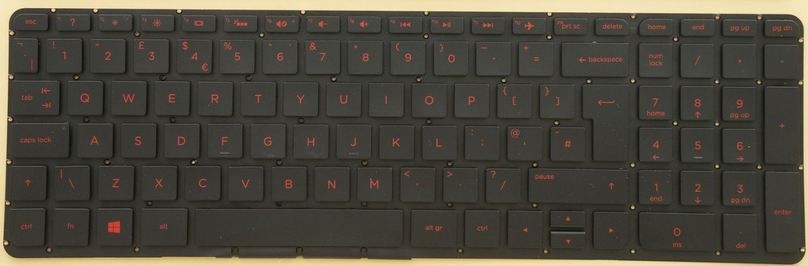 HP321 Replacement key for keyboard HP Compaq Pavilion 15P 17F 15-P 17-P 17-F