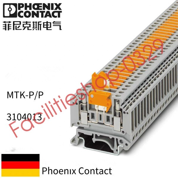 50pcs Phoenix Breaker Breaking Terminal MTK-P/P Order Number 3104013 DHL/FedEx
