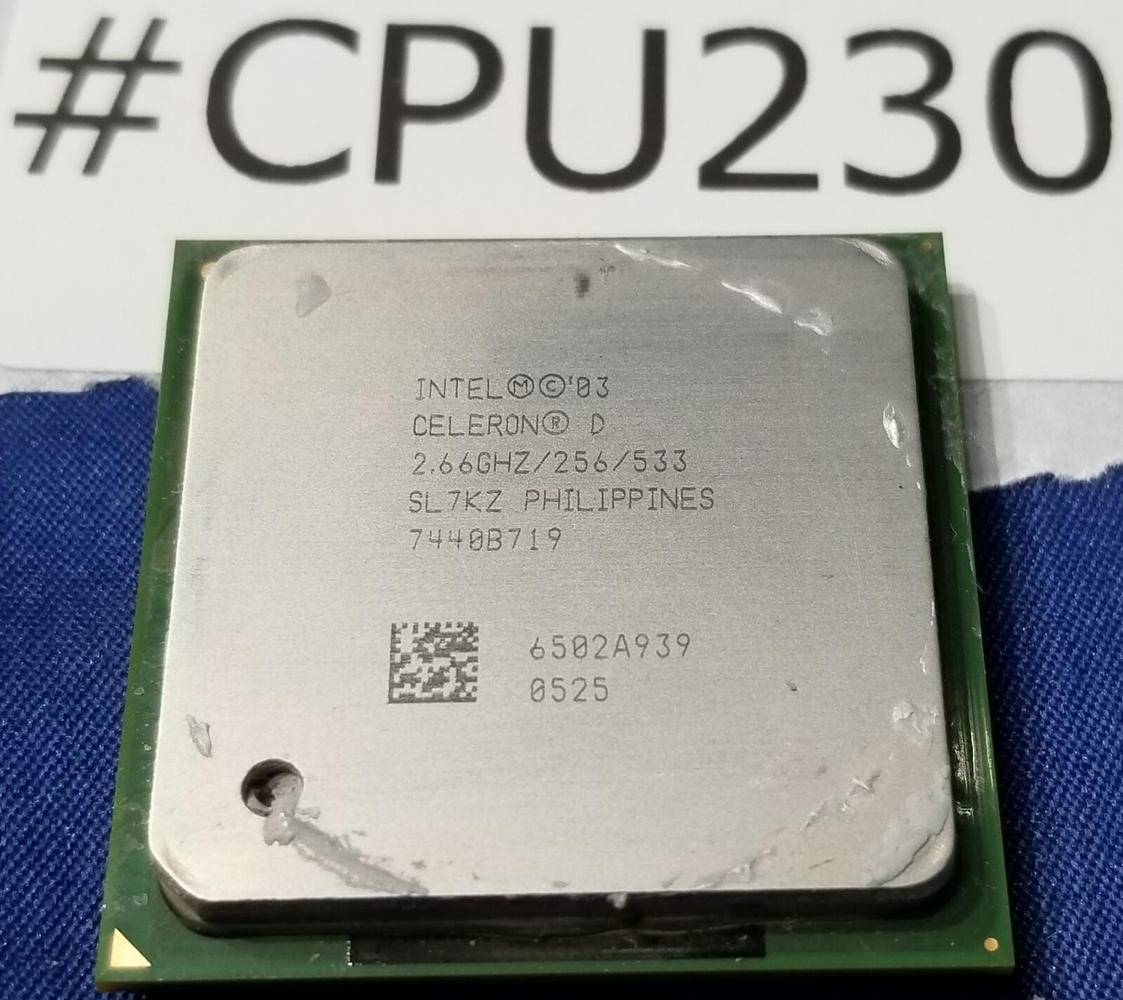 Intel® Celeron® D SL7KZ 2.66 GHz Socket 478 CPU Processor