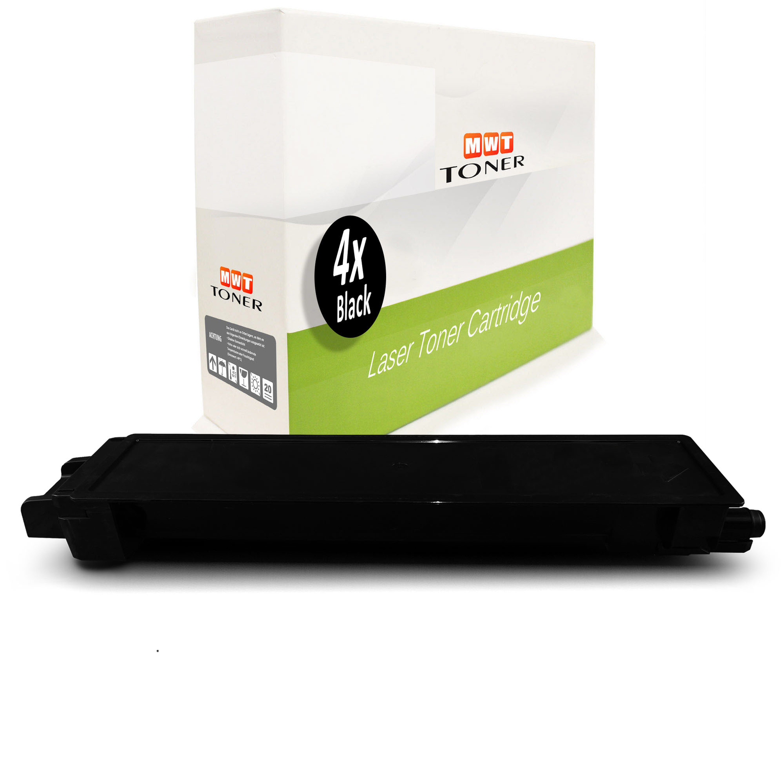 4X MWT Toner BLACK For Kyocera TASKalfü 2551-CI