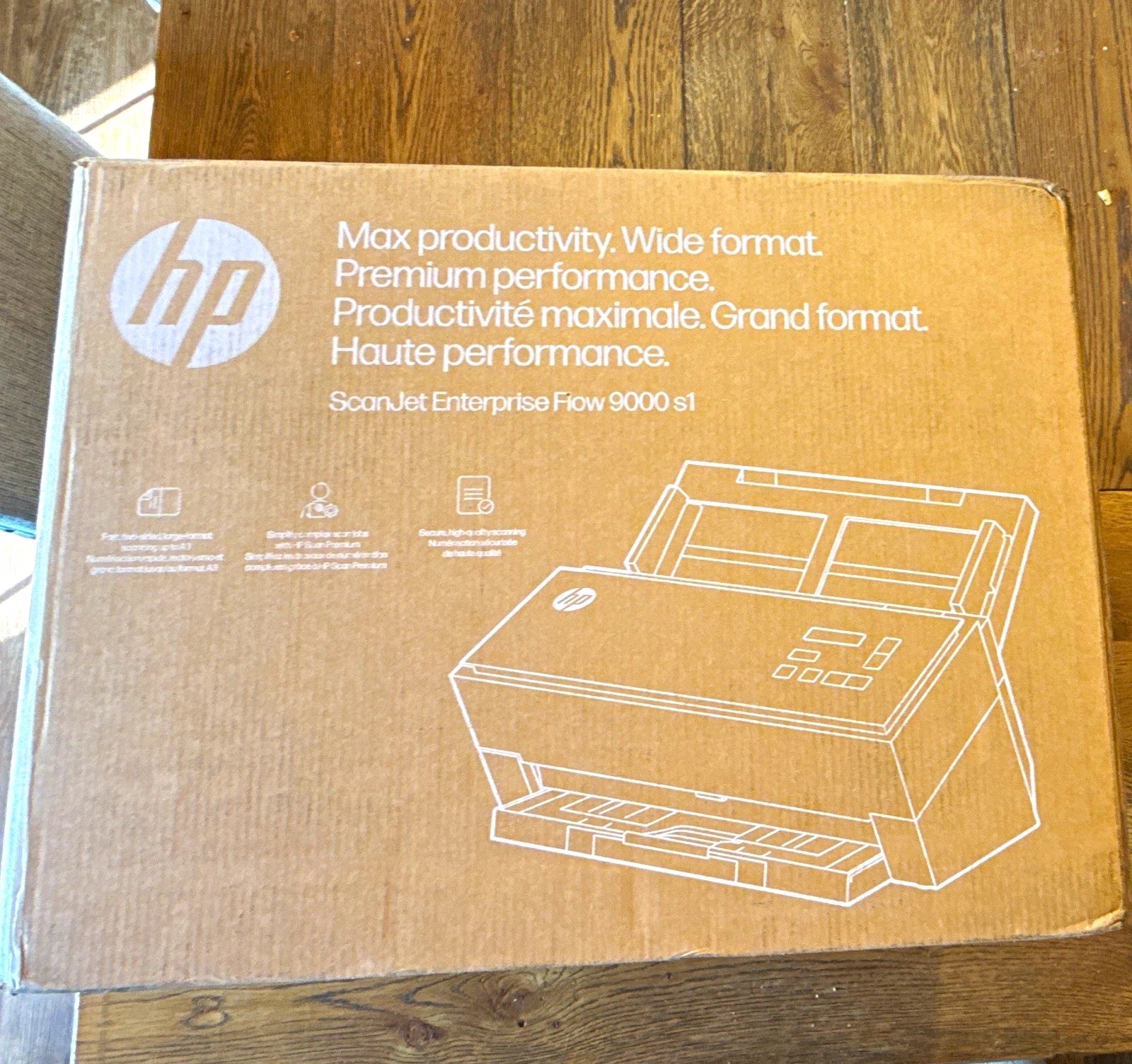 HP ScanJet Enterprise Flow 9000 s1 A3 Duplex 600 dpi USB CIS 24-bit