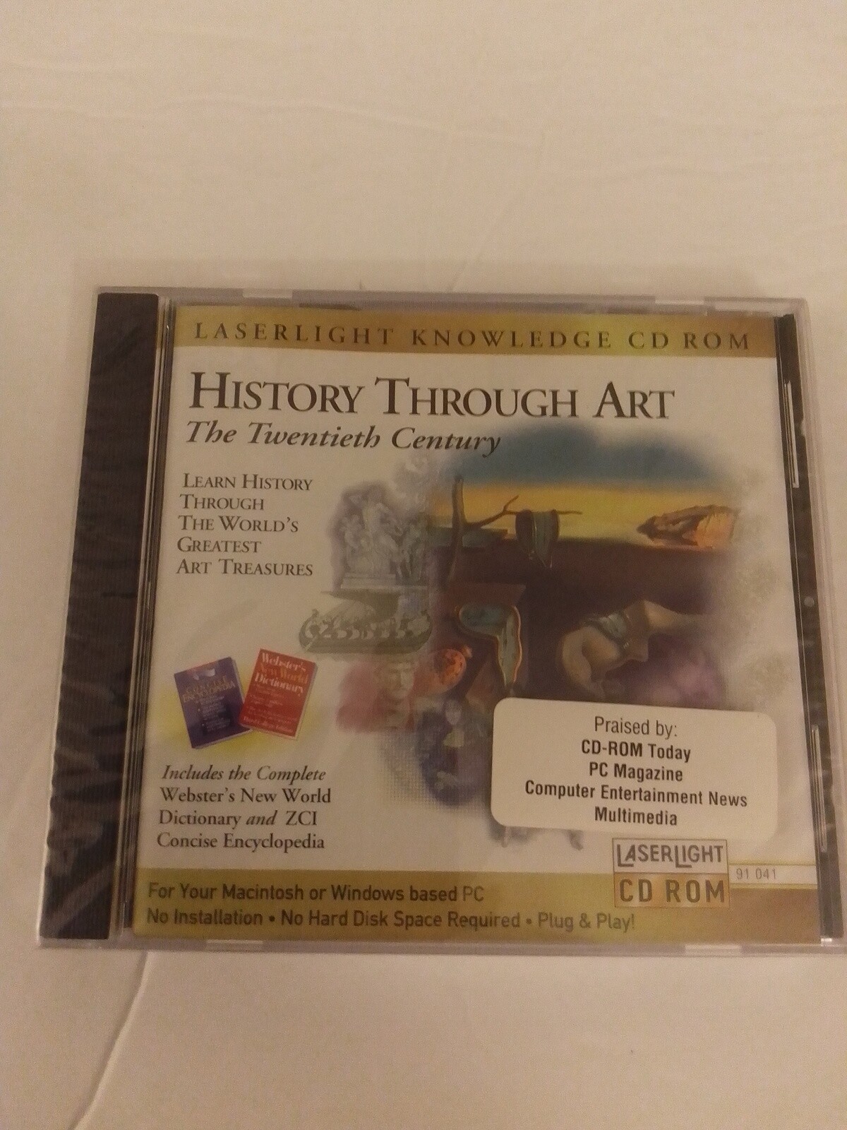 History Through Art The Twentieth Century CD-ROM For Windows and Mac Brand New