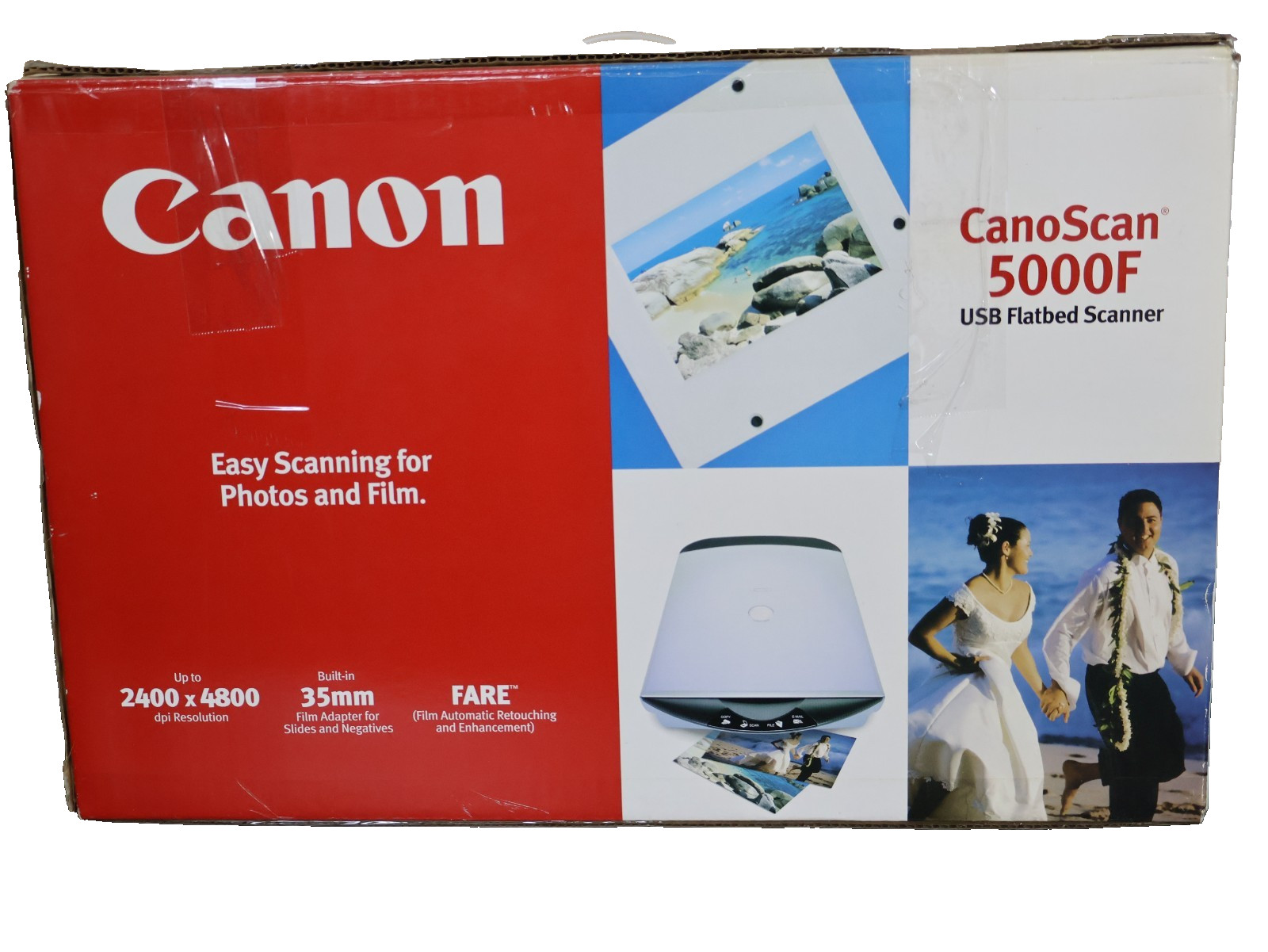 Canon Canoscan 5000F Desktop Flatbed Scan Copy File Email- New Open Box Item