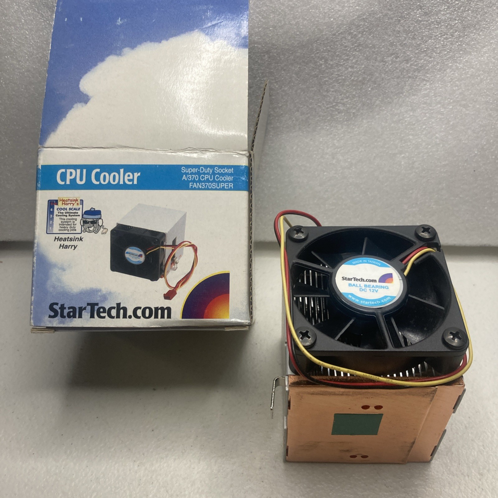 StarTech.com Super-Duty Socket A/370 CPU Cooler. -Q