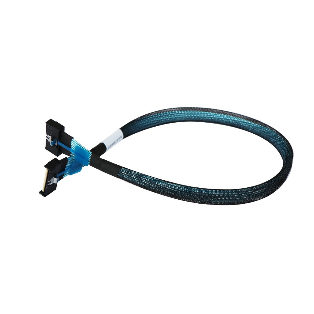 Extension Cable, MCIO x8 Data Cable for PCIe 4.0, PCIe x16 Gen4 Riser Cable
