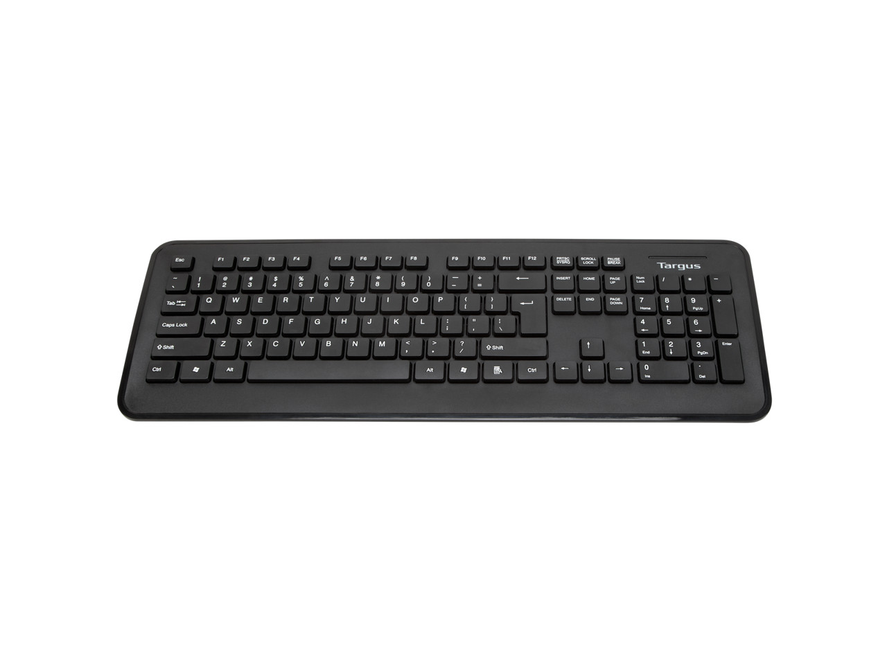 NEW Targus 2.4GHz Wireless Slim Keyboard USB Receiver Windows 7/8/10/11 PC Mac