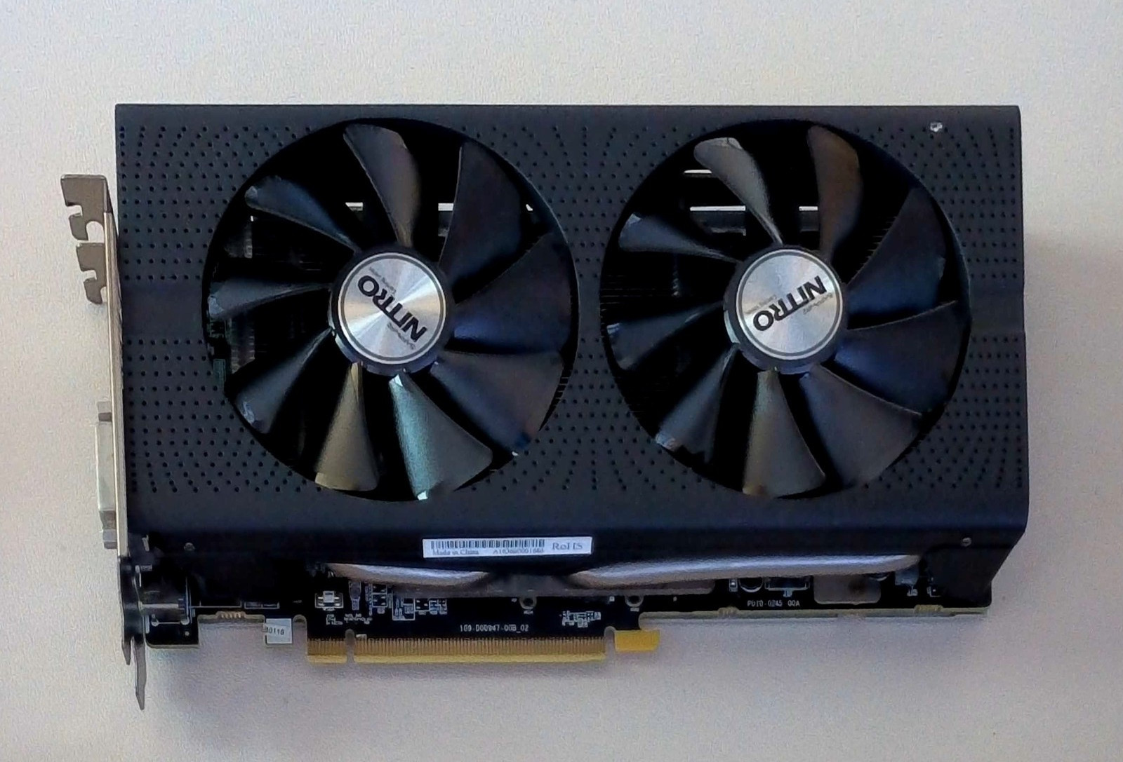 Sapphire Nitro+ AMD Radeon RX 480 8GB GDDR5 OC Graphics Card GPU Tested Working