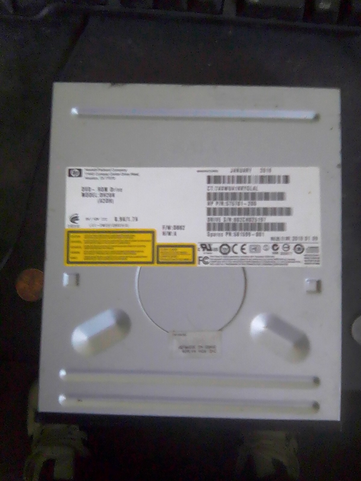 HP Compaq DH20N-A2DH 16x DVD-ROM SATA Optical Drive 575781-200 581599-001