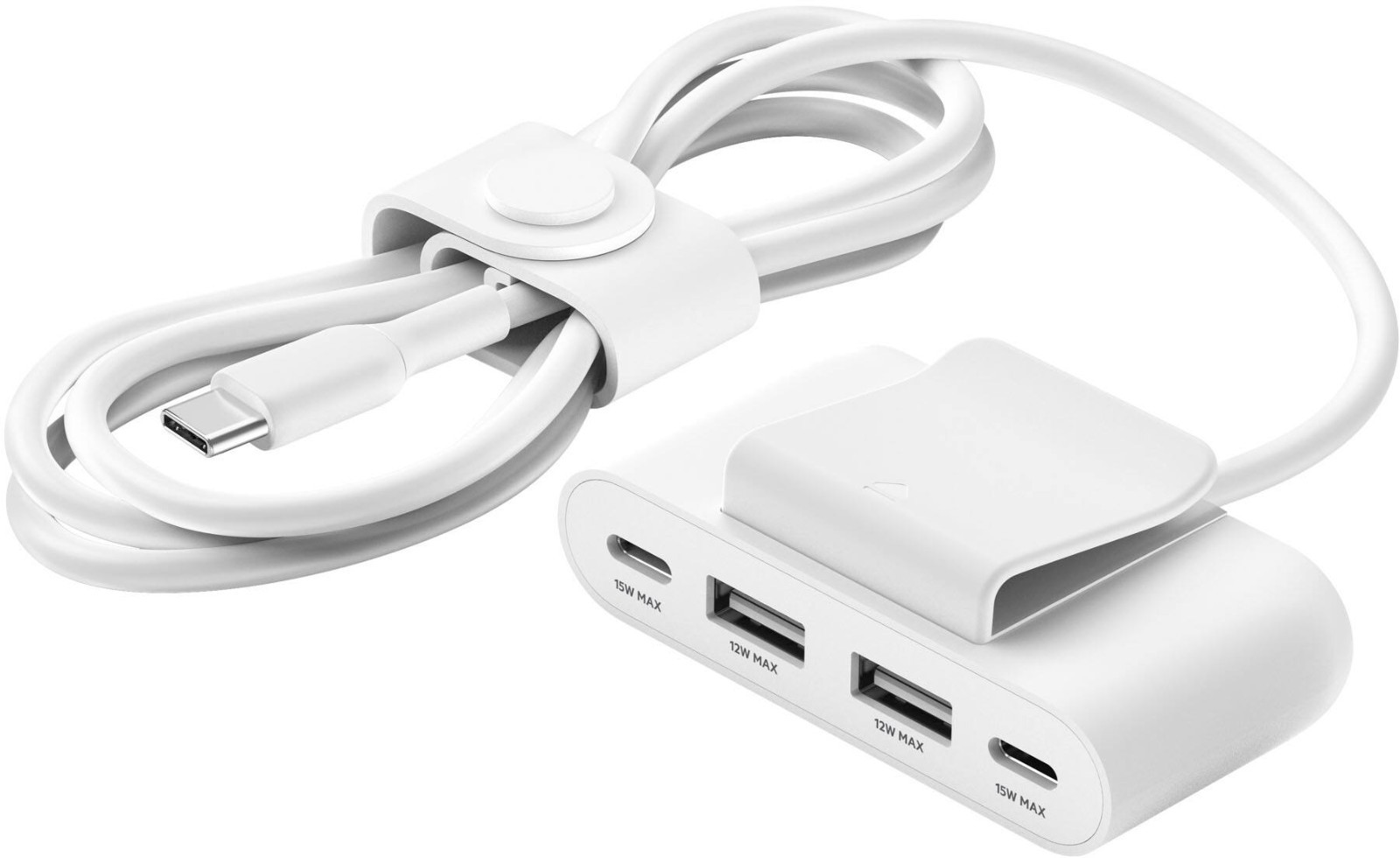 🔥 Belkin BOOST↑CHARGE 4-Port USB Power Extender USB-C & USB-A – White 🔥