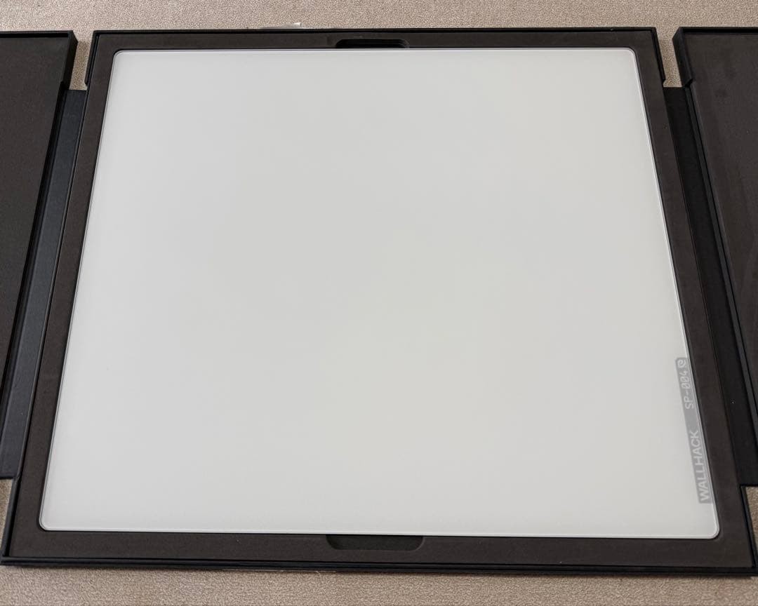 WALLHACK SP-004 Glass Gaming Mouse Pad 4th Generation Micro-Etched 390x450mm
