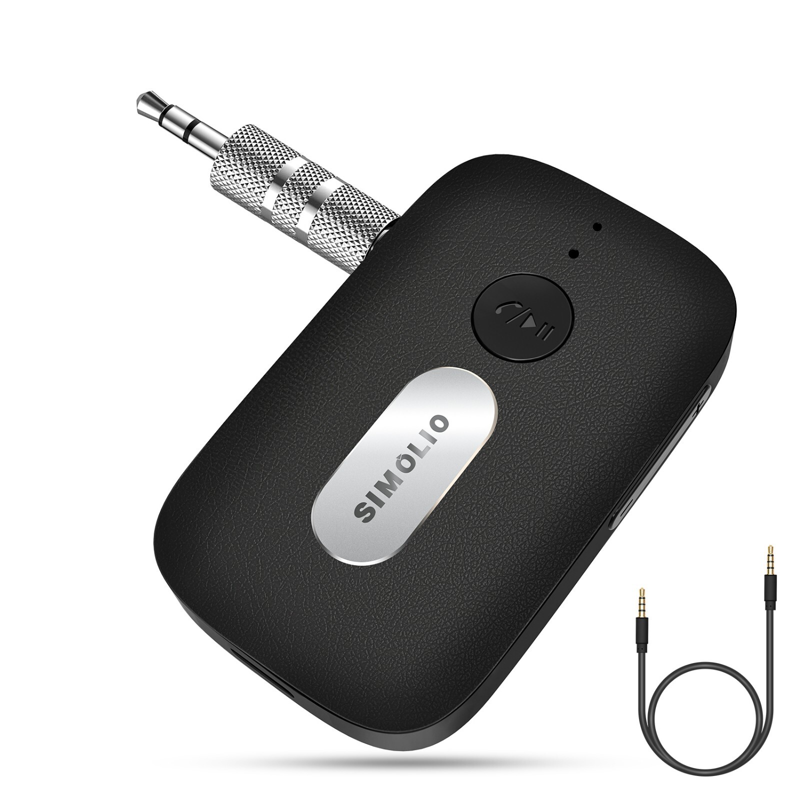 SIMOLIO Bluetooth Receiver for Car Home Stereo/Wired Headphones/Hands Free Calls