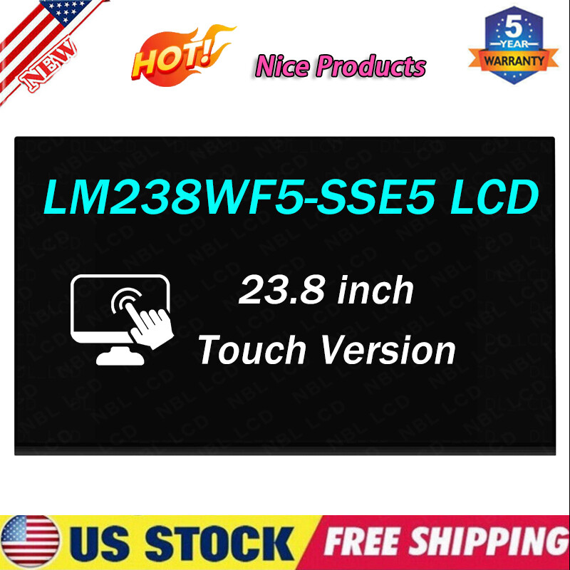 for HP AIO 24-D 24-DF1124 LCD 23.8" Touch Screen FHD 1920×1080 Display Panel New