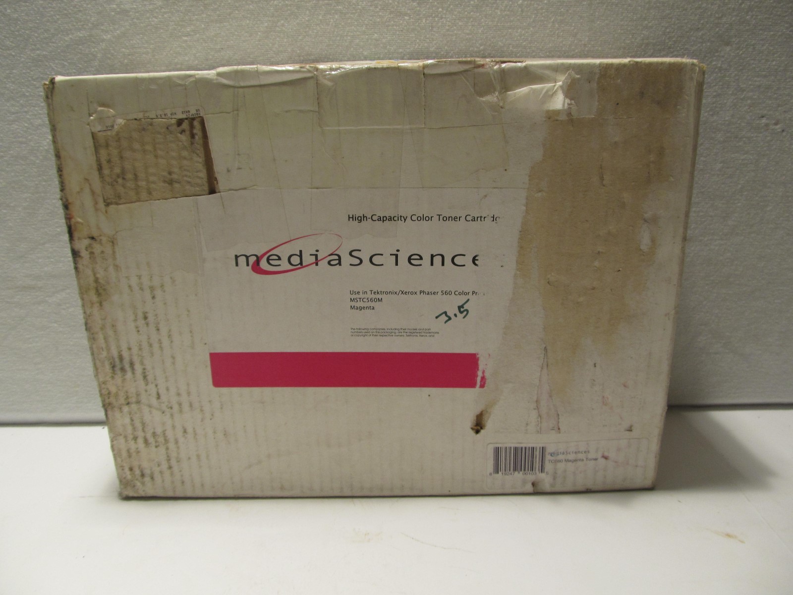 Media Science printer Toner Cartridge Magenta MSTC560M Tektronix xerox Phaser560