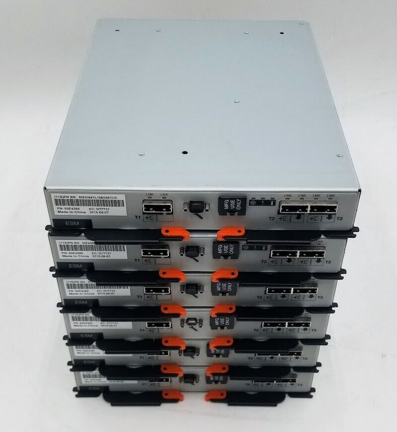 LOT OF 6 IBM  P/N R0325-E0003-04 ESM Enclosure Services Manager 00E4385