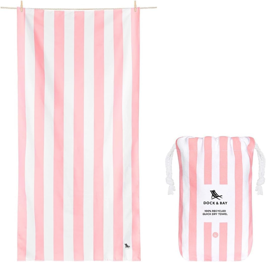Quick Drying Towel - for Sports & Gym - Compact, Lightweight - 100% Recycled - I