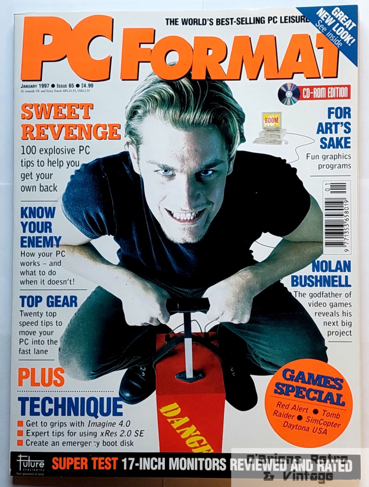 PC Format Magazine Issue 65 – January 1997 – Sweet Revenge, Red Alert