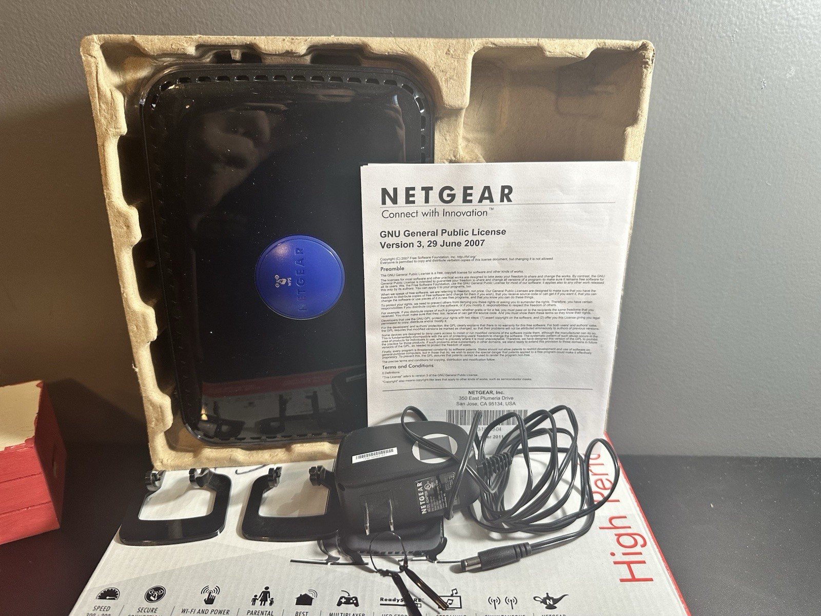 Netgear N600 Wireless Dual Band Router WNDR3400 - High Performance *TESTED*
