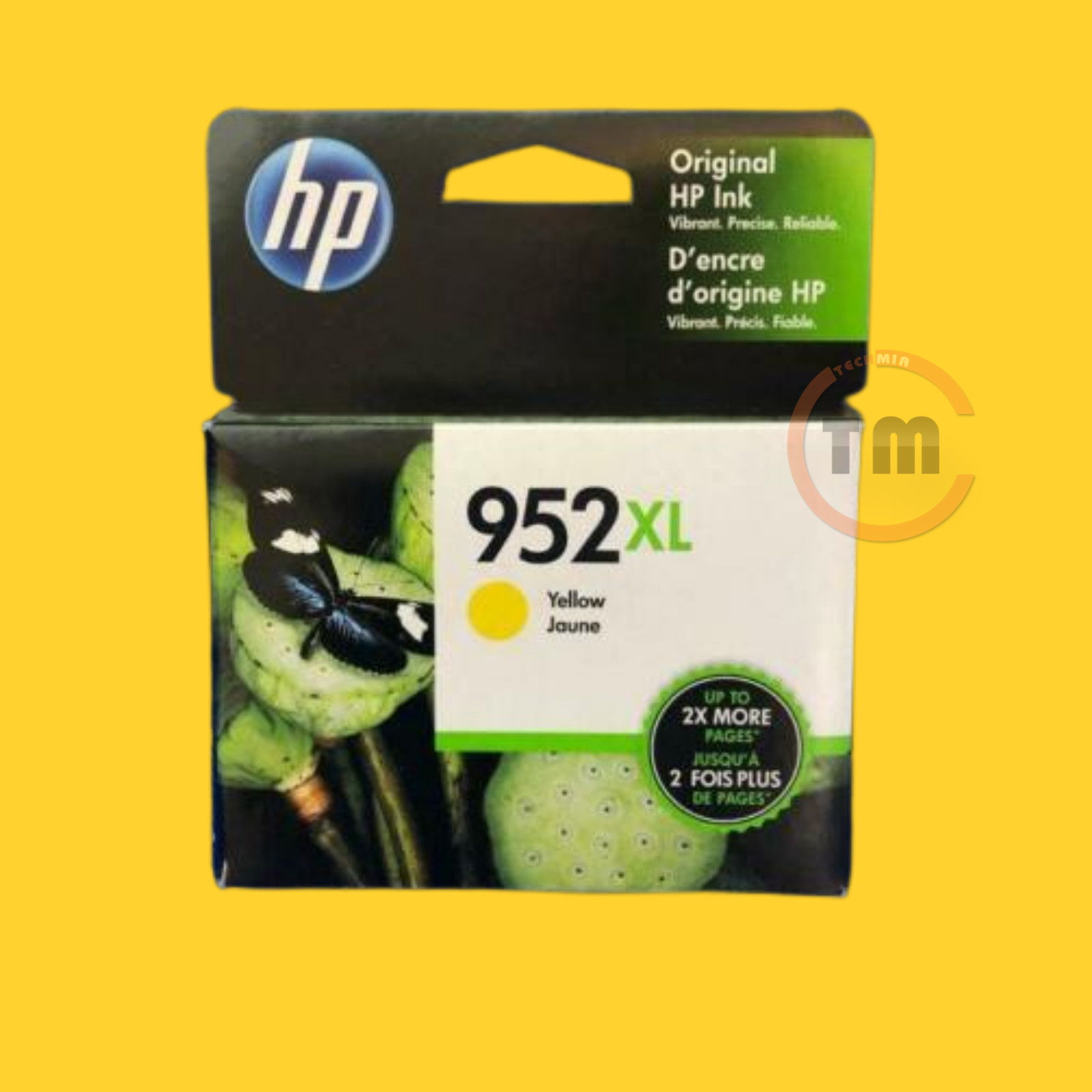 HP 952XL Yellow Print Cartridge  Original (L0S67AN)  exp 2025