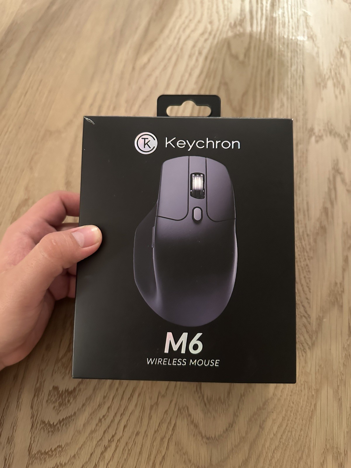 Keychron M6 Multi-Device Bluetooth Wireless Mouse ~ Black