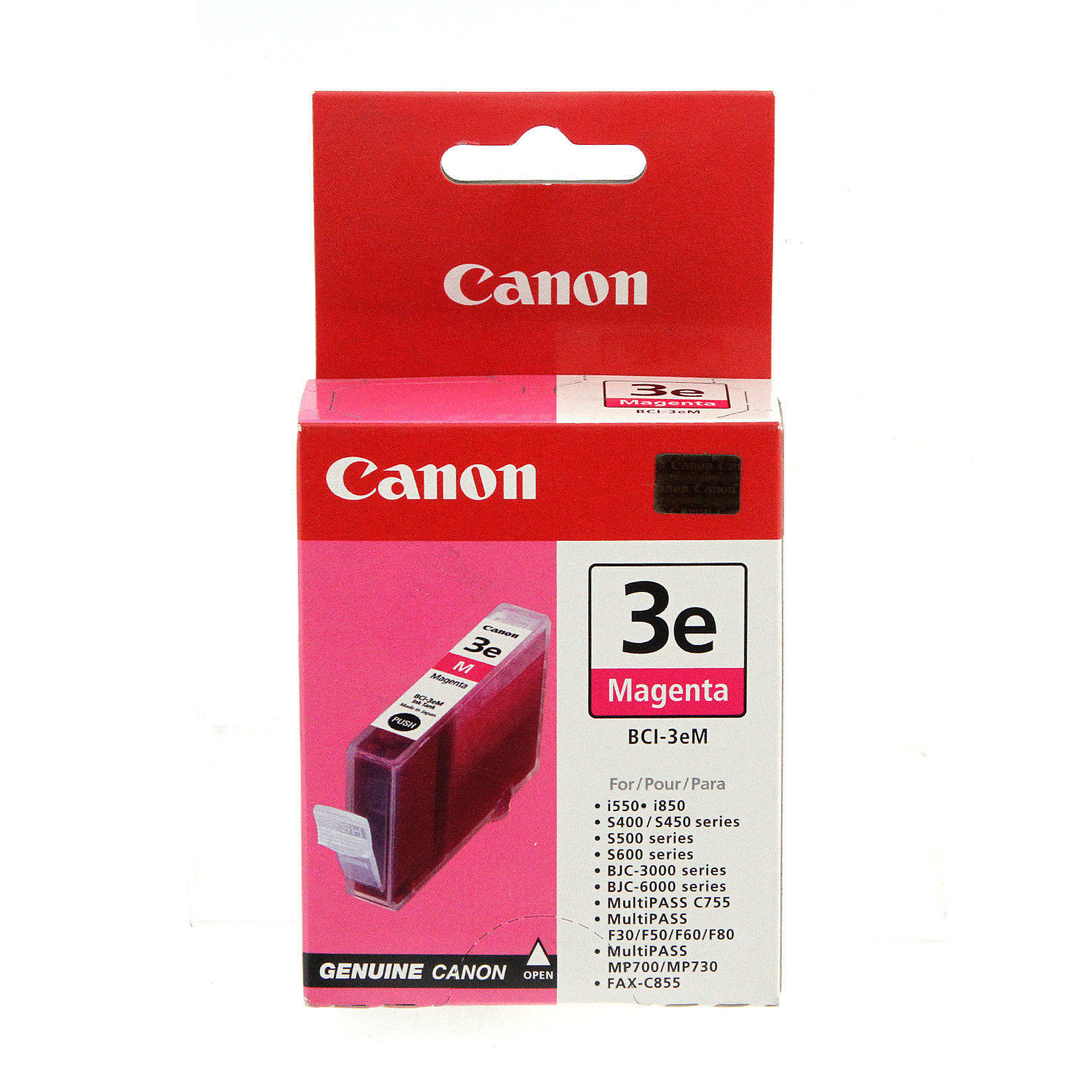 Canon BCI-3e Magenta Ink Cartridge 4481A003 Genuine NEW