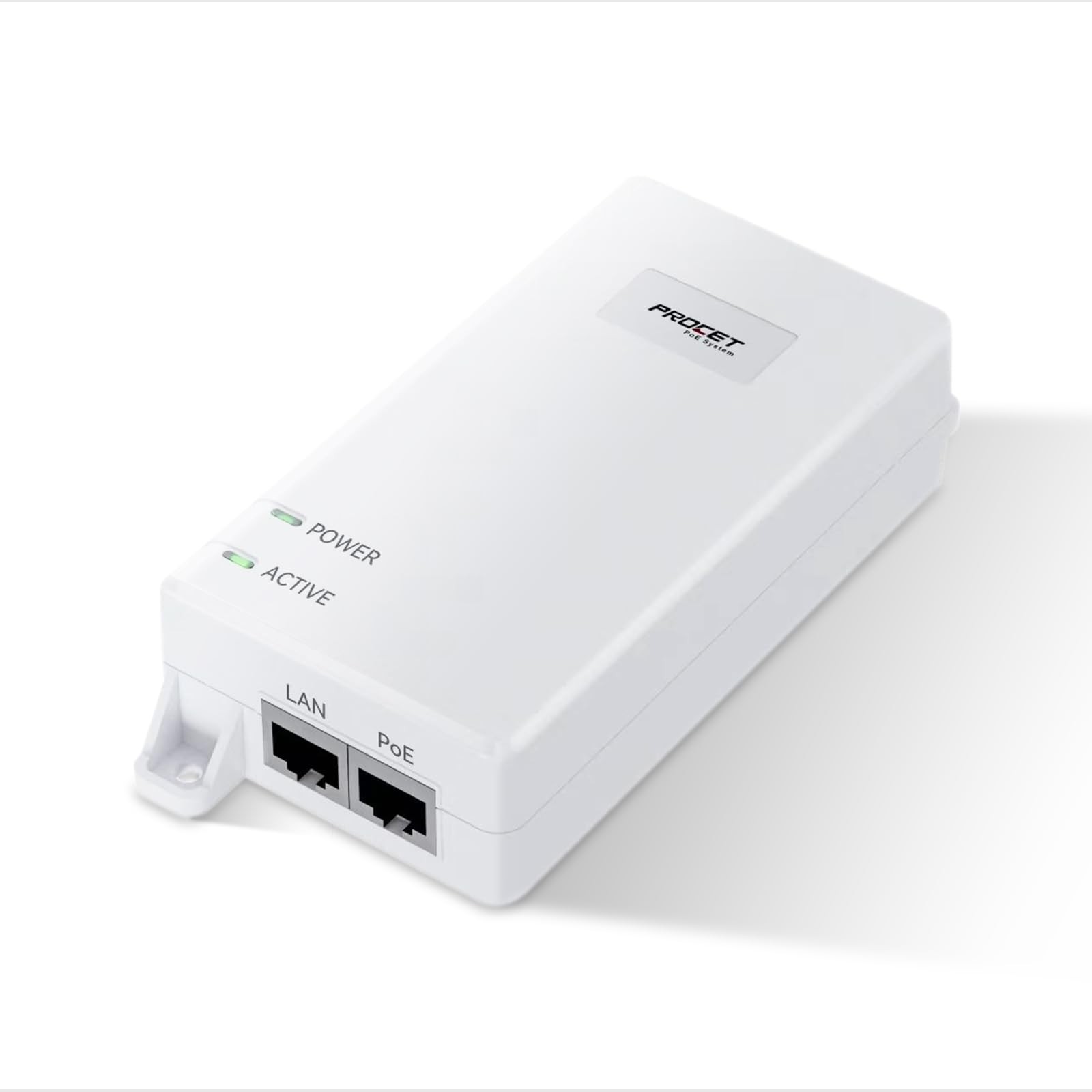 Procet PoE System 10Gbps PoE++ Injector 60W IEEE802.3bt At Af Compliant 328 ft