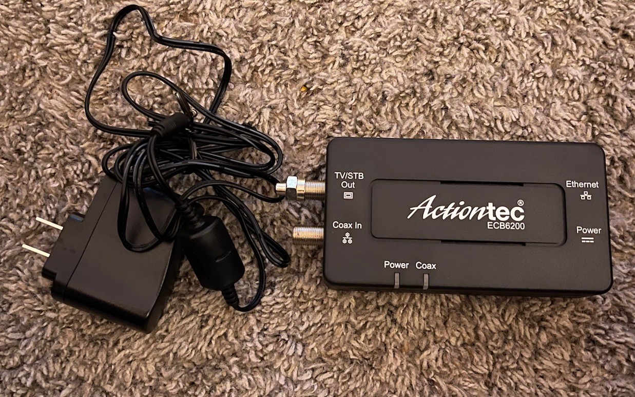 Actiontec ECB6200 Bonded MoCA 2.0 Network Adapter