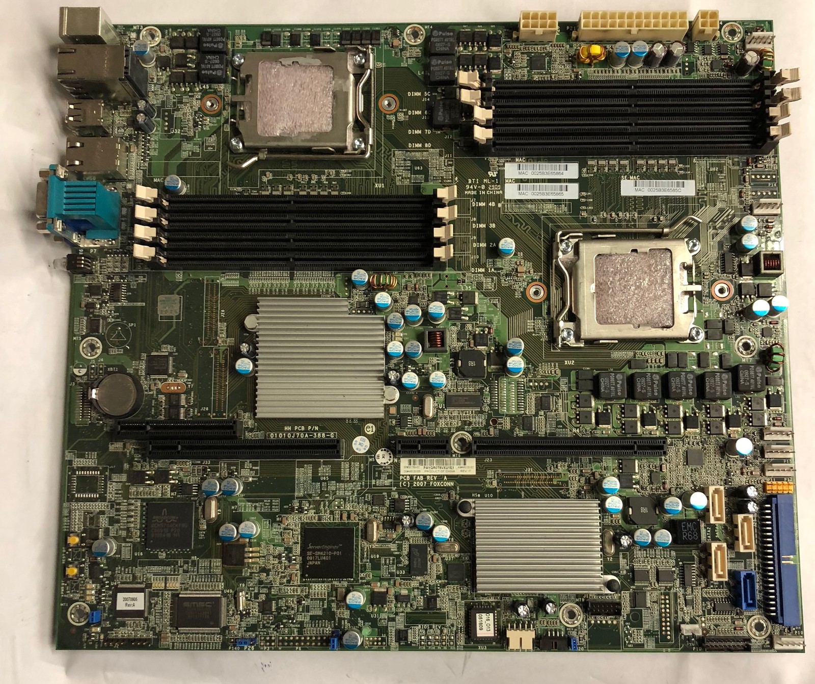HP ProLiant DL165 G6 Server Dual Socket Motherboard- 581769-001