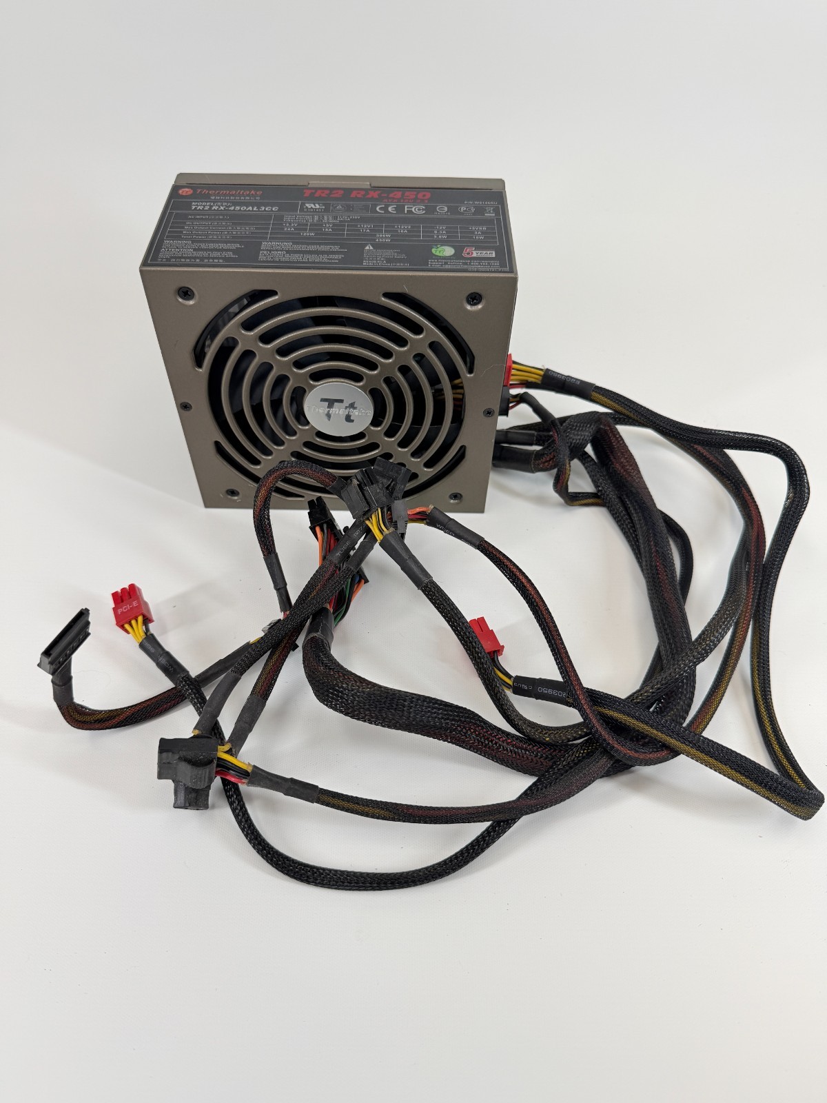 Thermaltake TR2 RX-450 450W Semi Modular ATX Power Supply PSU TR2 RX-450AL3CC