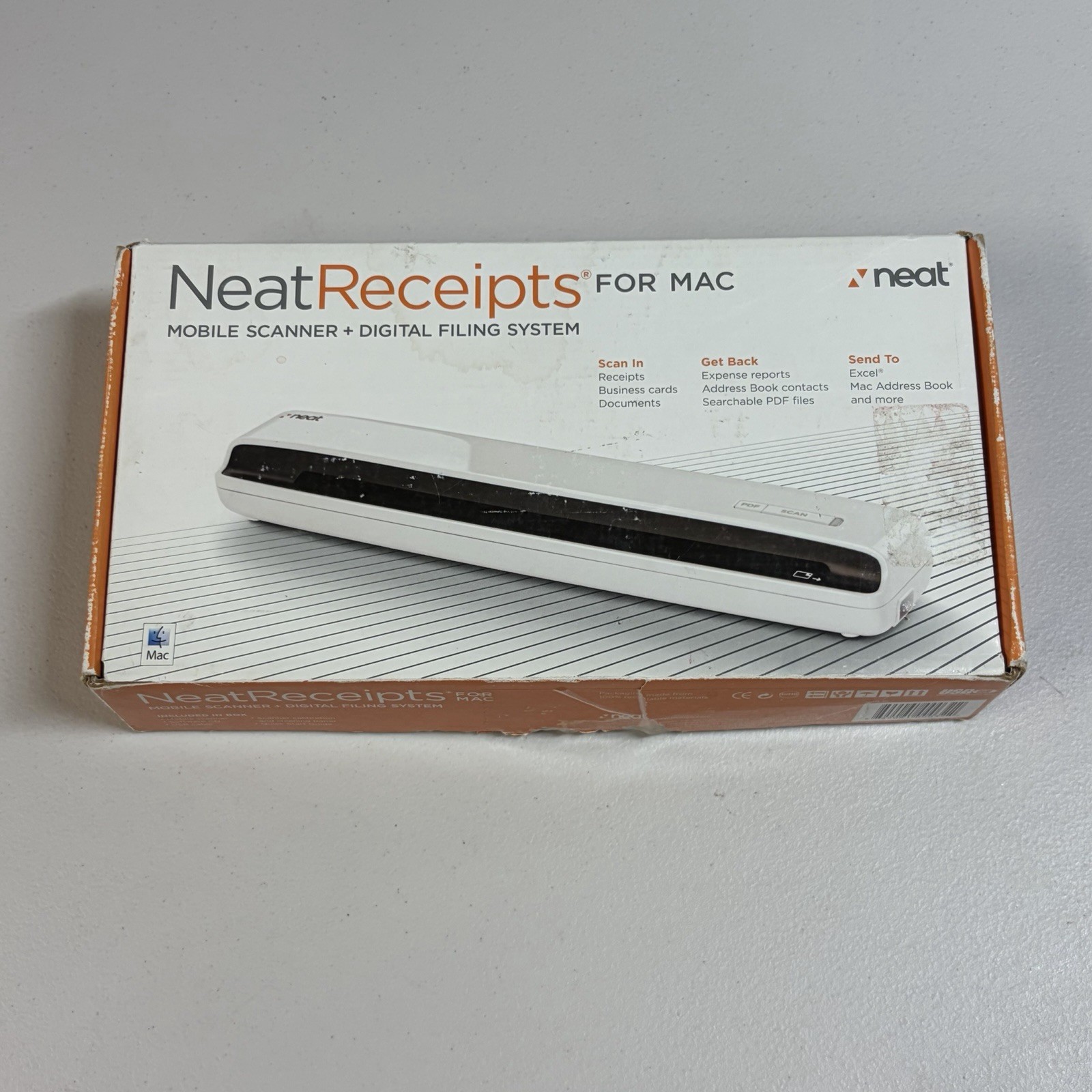 Neat Receipts NM-1000 Mobile Scanner & Digital Filing System