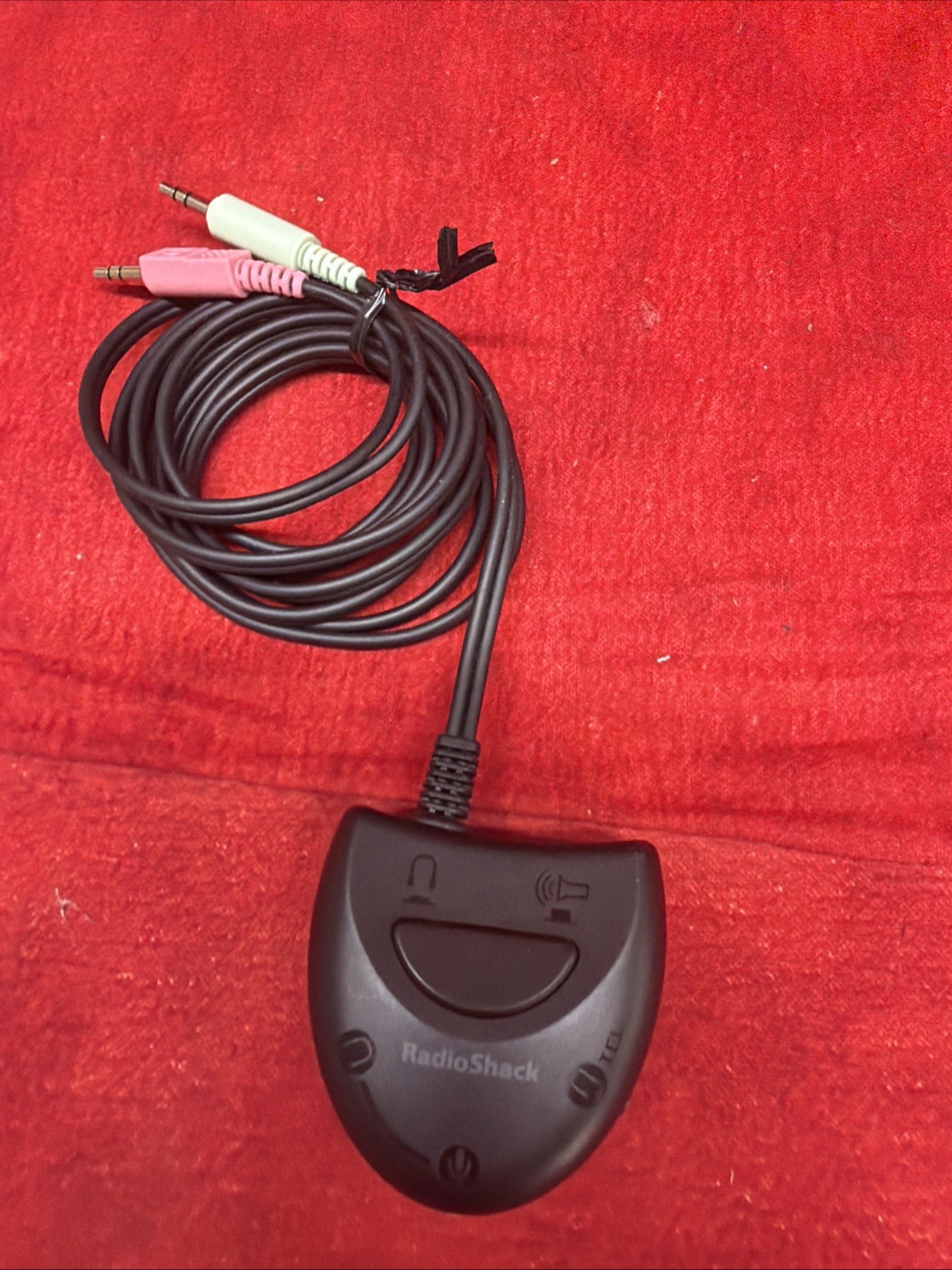 VINTAGE RADIO SHACK COMPUTER SPEAKER HEADPHONE SWITCH (a10)