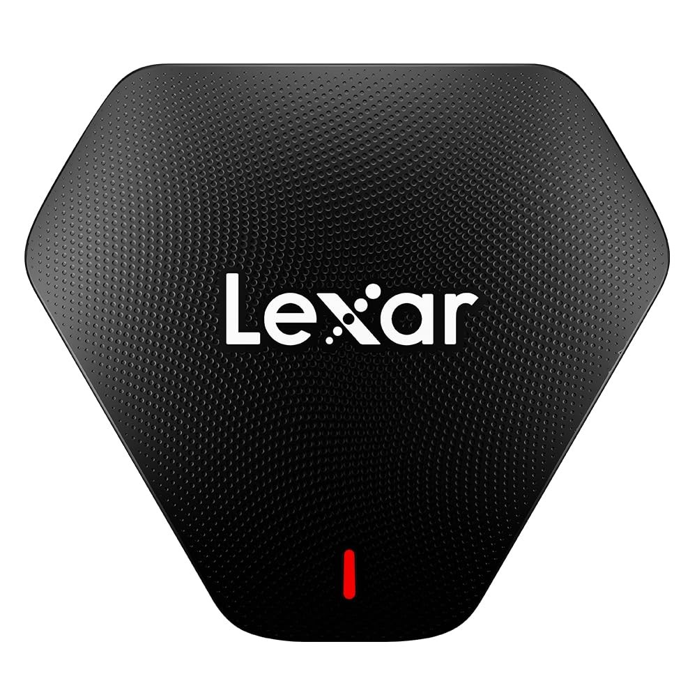 Lexar Professional Multi-Card 3-in-1 USB 3.1 Reader, Supports SD, microSD and...